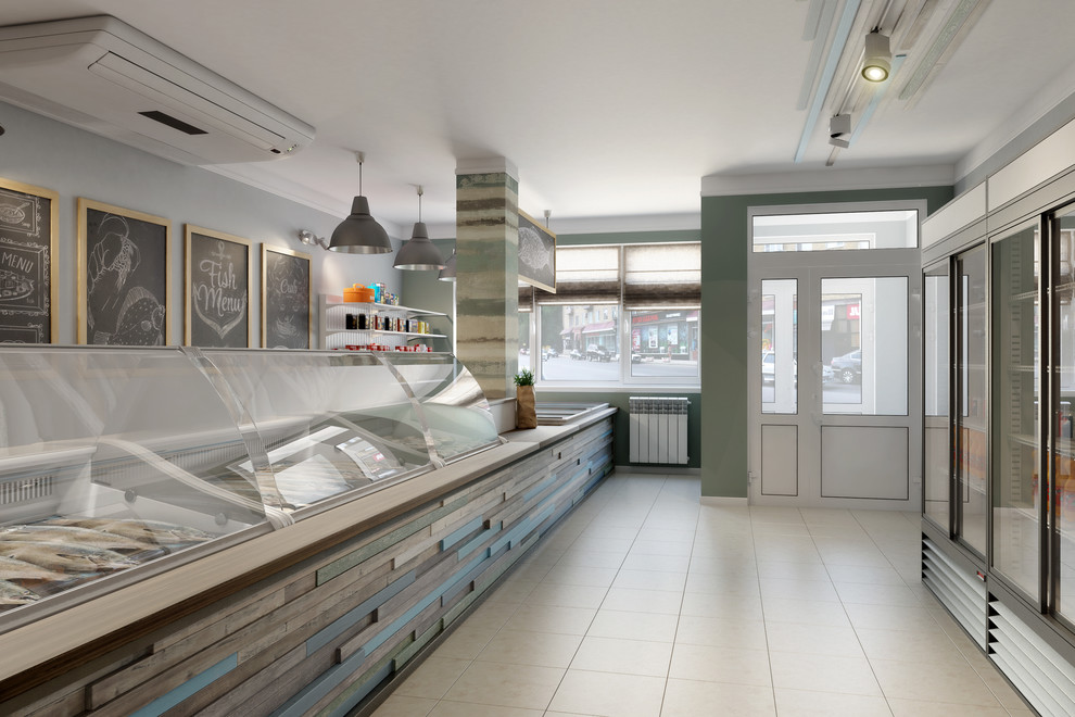 Дизайн рыбного магазина г. Новороссийск