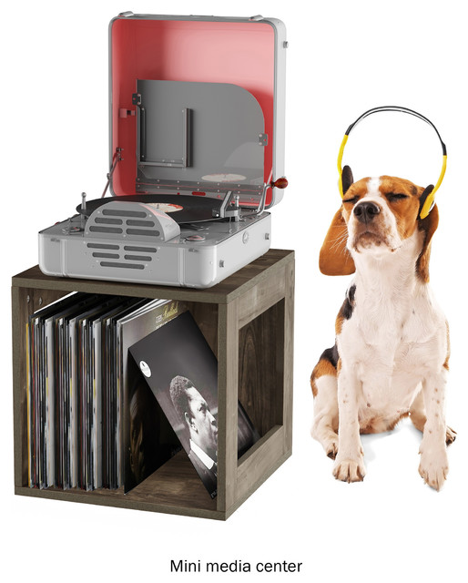 Lavish Home Stackable Modular Open Cube End Table - Transitional - Side ...