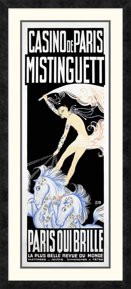 Casino De Paris Mistinguett Poster