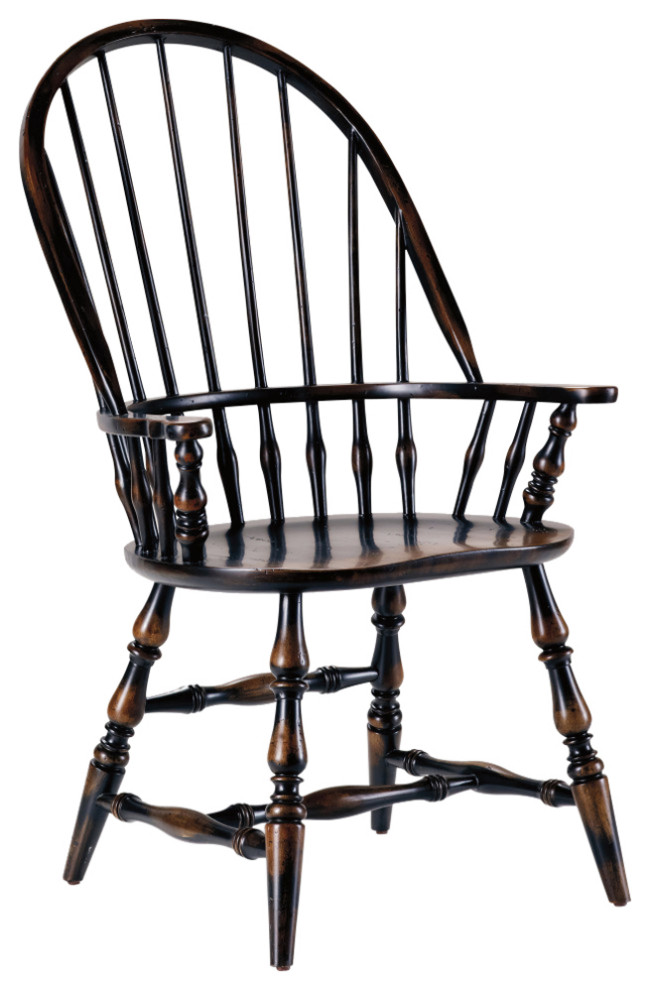 Sanctuary Windsor Arm Chair Ebony Traditional Dining Chairs By Furniture Houzz Sanctuary Windsor Arm Chair Ebony, Windsor Chairs With Arms
