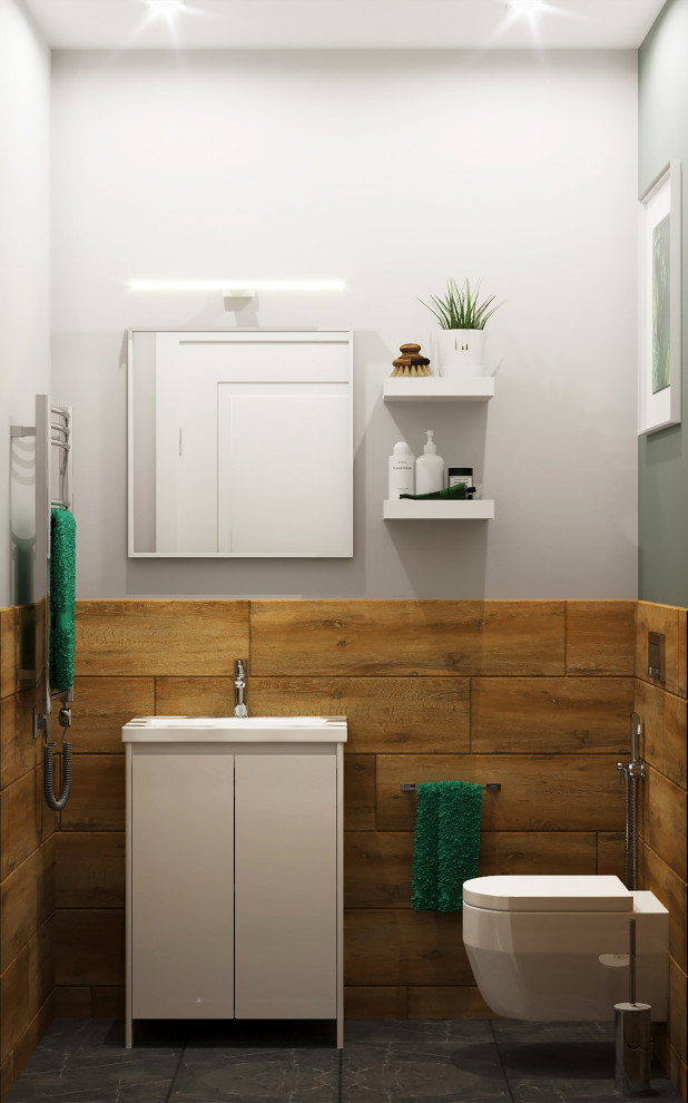 Дизайн-проект дуплекса в Ленинградской области