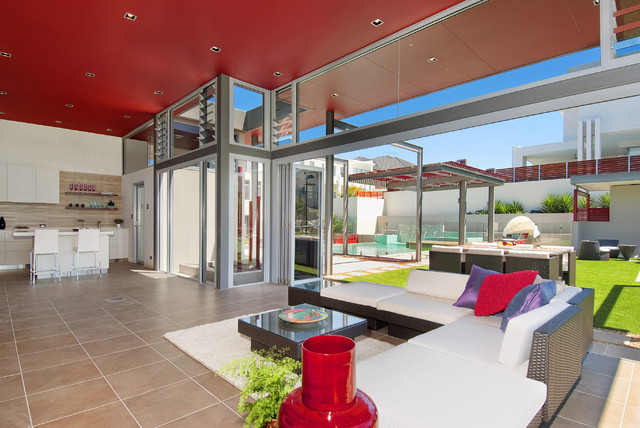 SMB interior design contemporary-patio