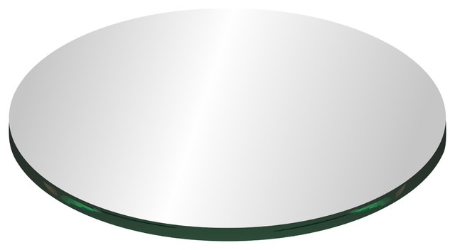 42" Tempered Round Glass Table Top - Contemporary - Table Tops And Bases -  by Spancraft Ltd. | Houzz