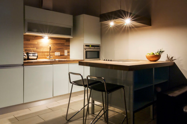 Night time Kitchen contemporary-kitchen