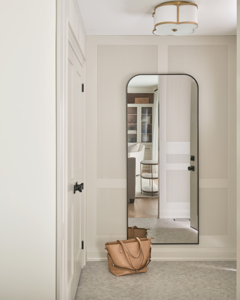 Transitional home design photo in Toronto