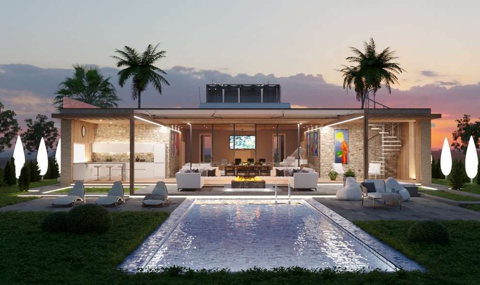 Небольшая "Южная" вилла в Крыму