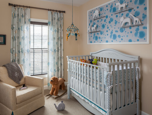 Best place for store crib in nursery