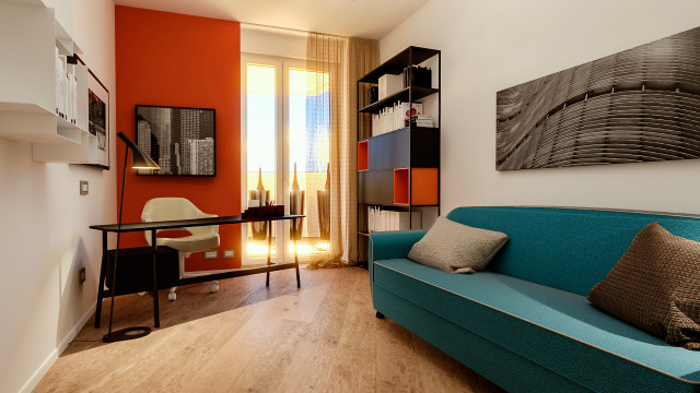 Libeskind modern-arbeitszimmer