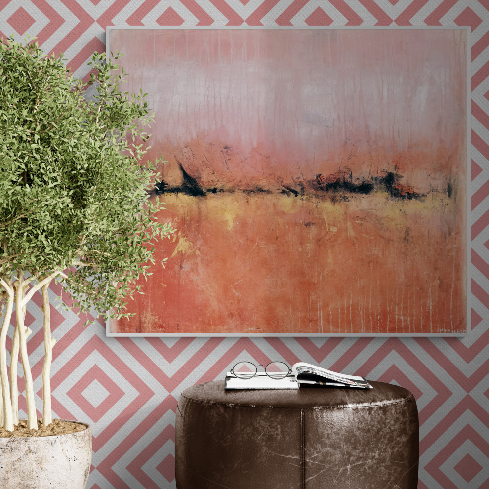 Абстрактные картины в интерьере_1