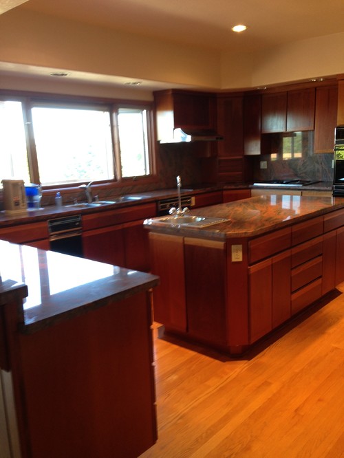 Same granite? Different granite? Kitchen island help needed