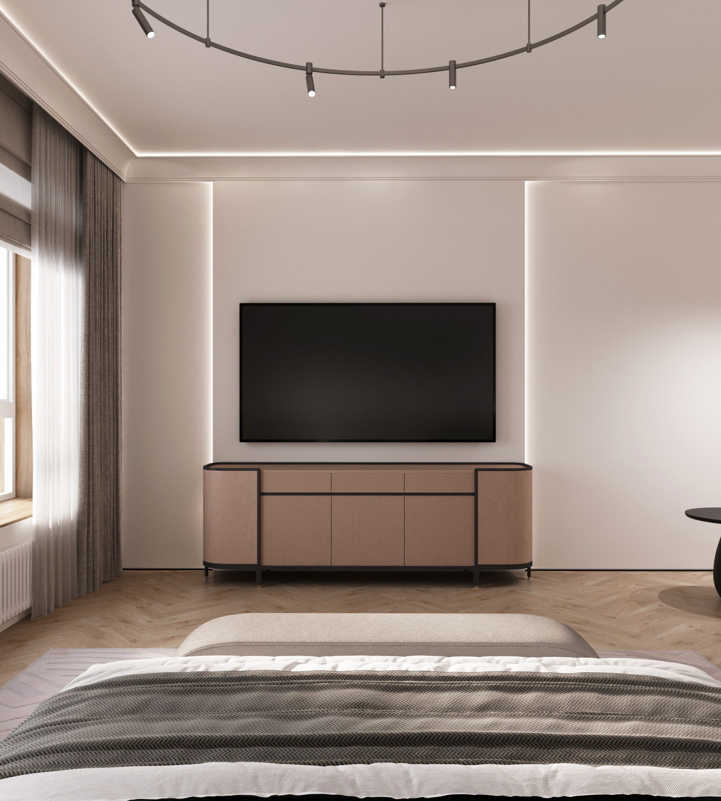 Просторная квартира для семьи с ребенком