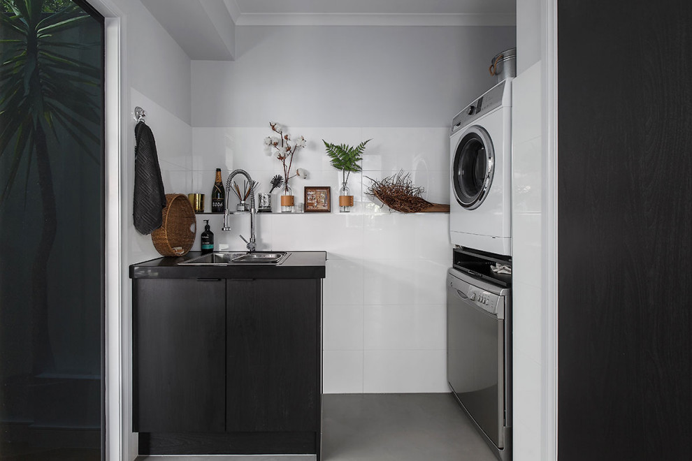 Design ideas for a laundry room in Melbourne.
