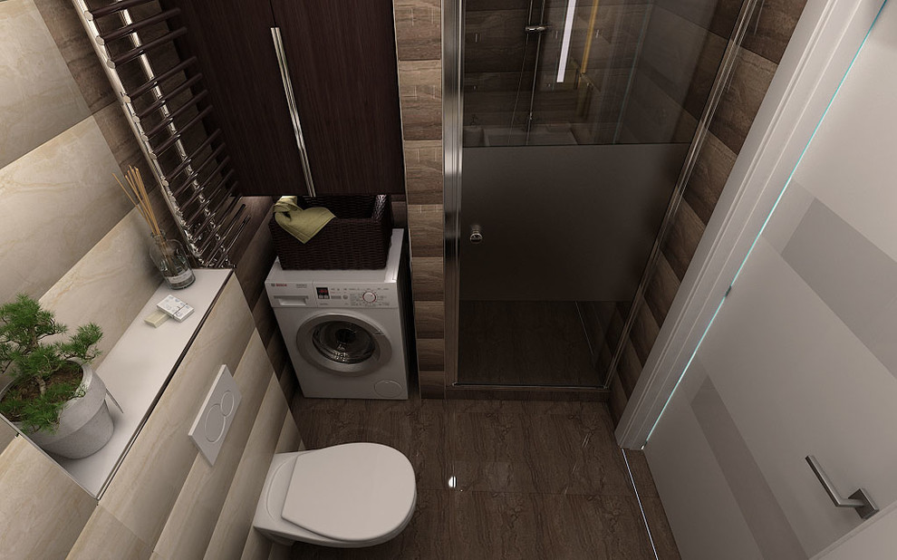 МИНИ дизайн-проект (гостиная и душевая)