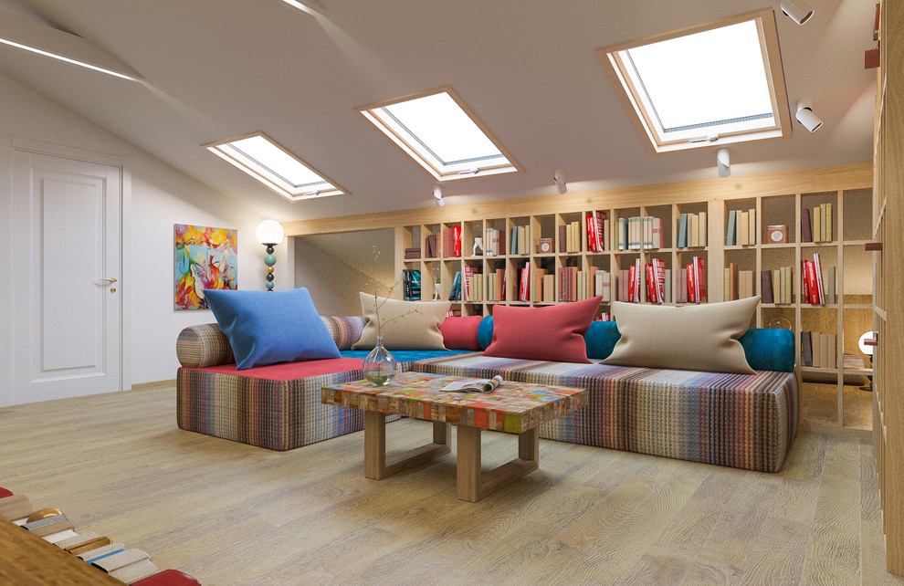 Двухэтажная квартира в стиле Яркая классика 340 м2