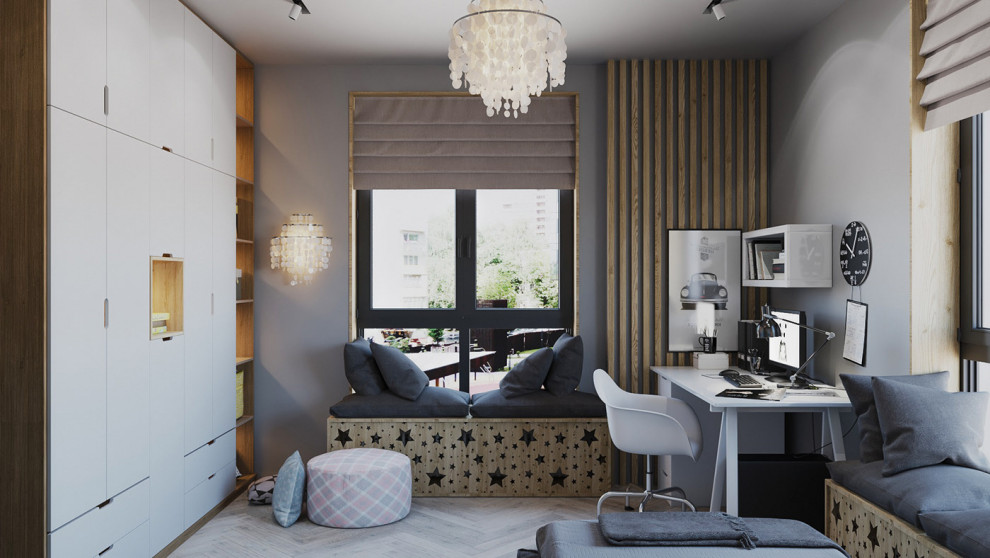 Дизайн квартиры в Москве ЖК Дыхание