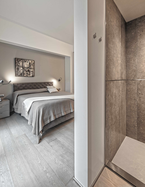 Contemporary modern-schlafzimmer