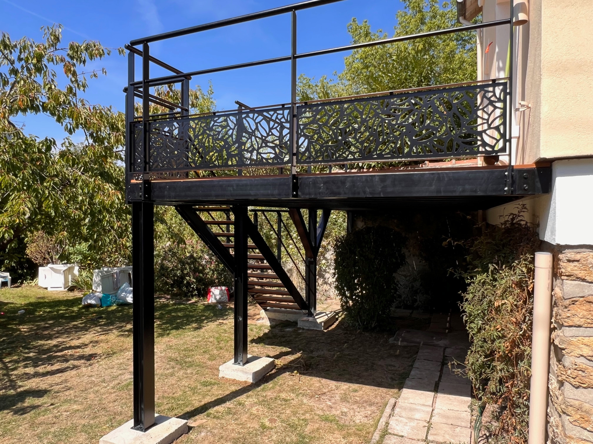 Terrasse surélevée