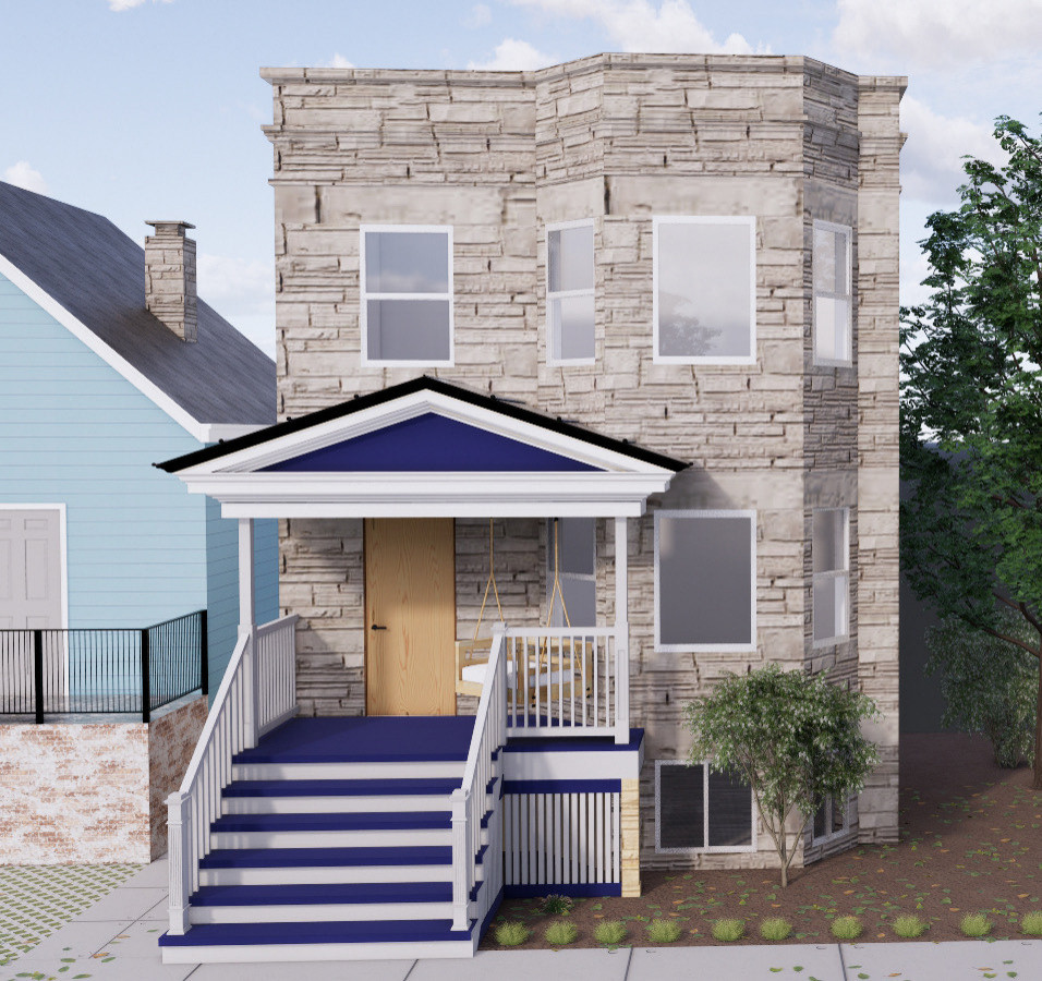 North Chicago Porch Revitalization