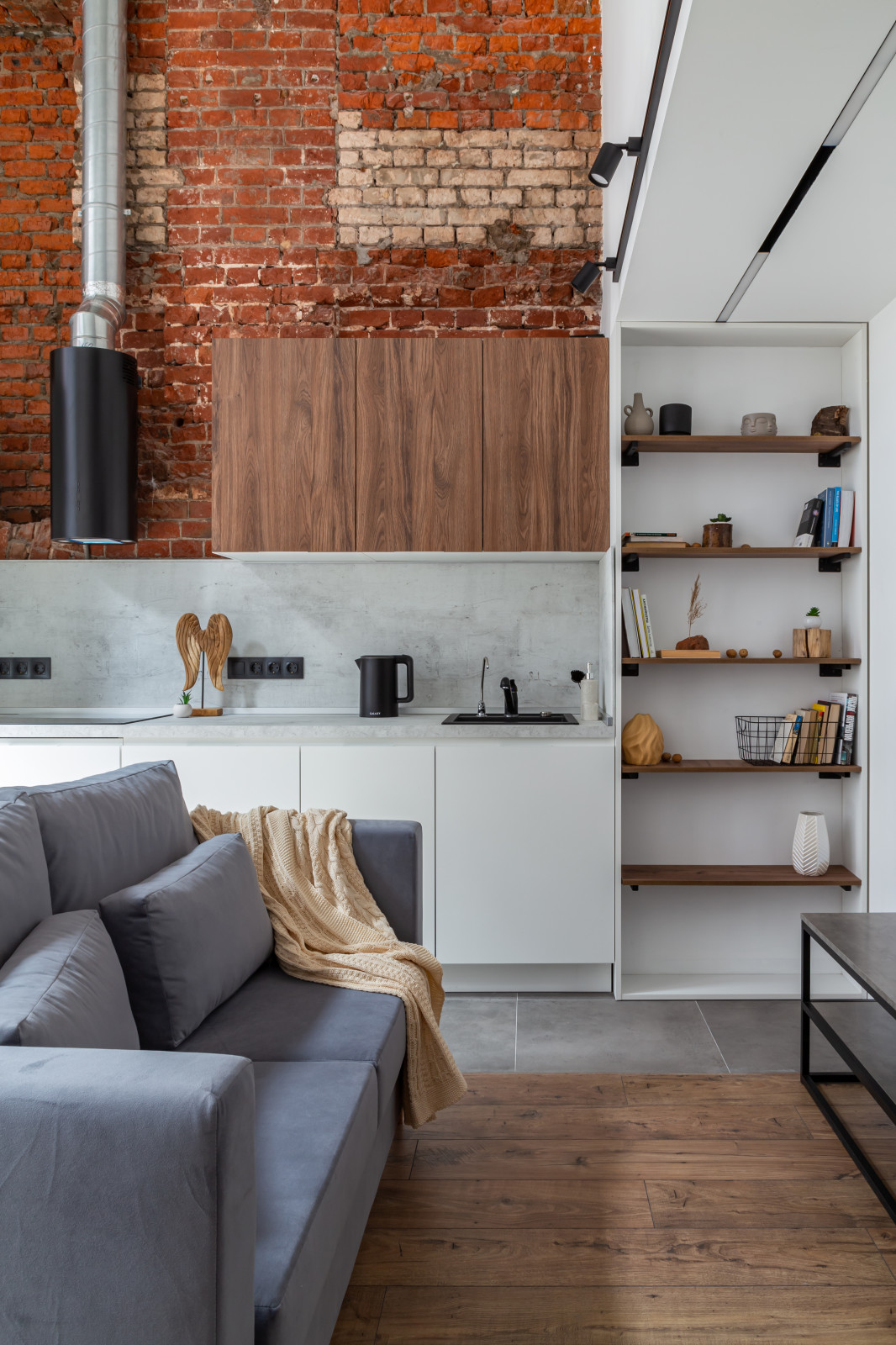 Дизайн-проект двухуровневой квартиры в ЖК Kleinhouse