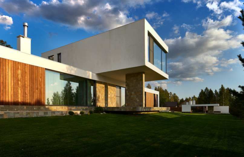 Ландшафт частной территории - г.Пильная, г.Екатеринбург