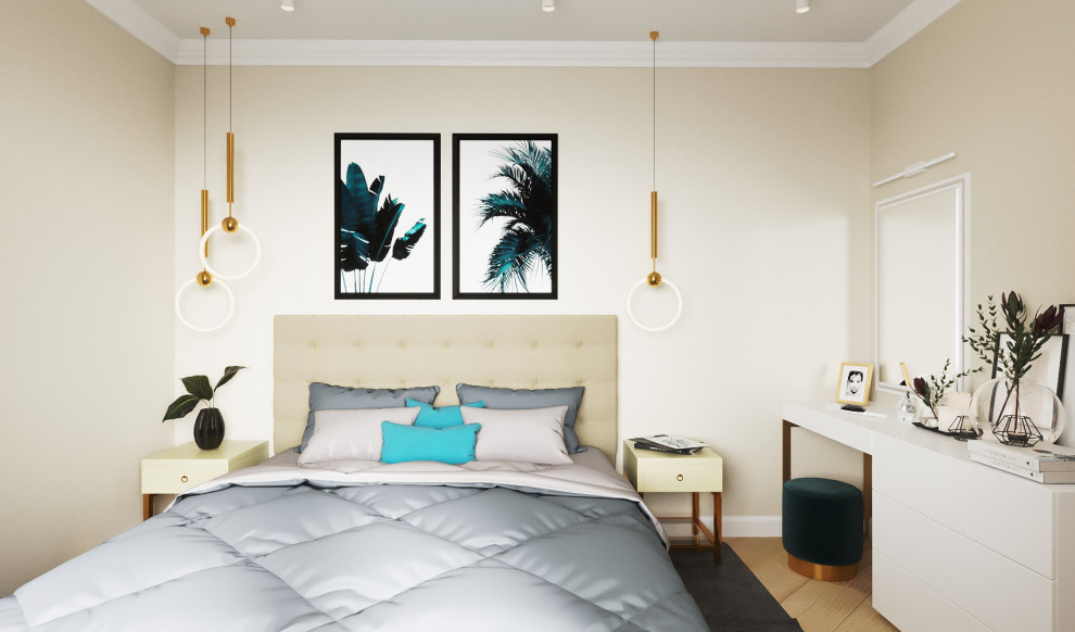 Светлая спальня