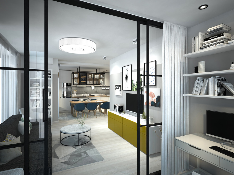 Современная и демократичная 3х-комнатная квартира