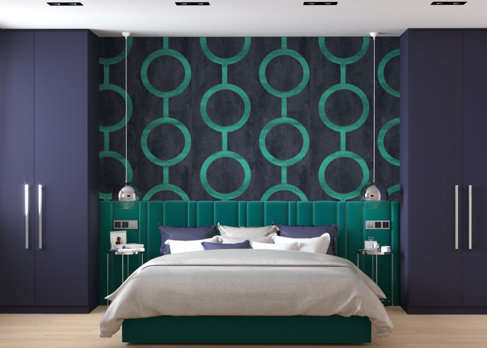 3d визуализация спальни