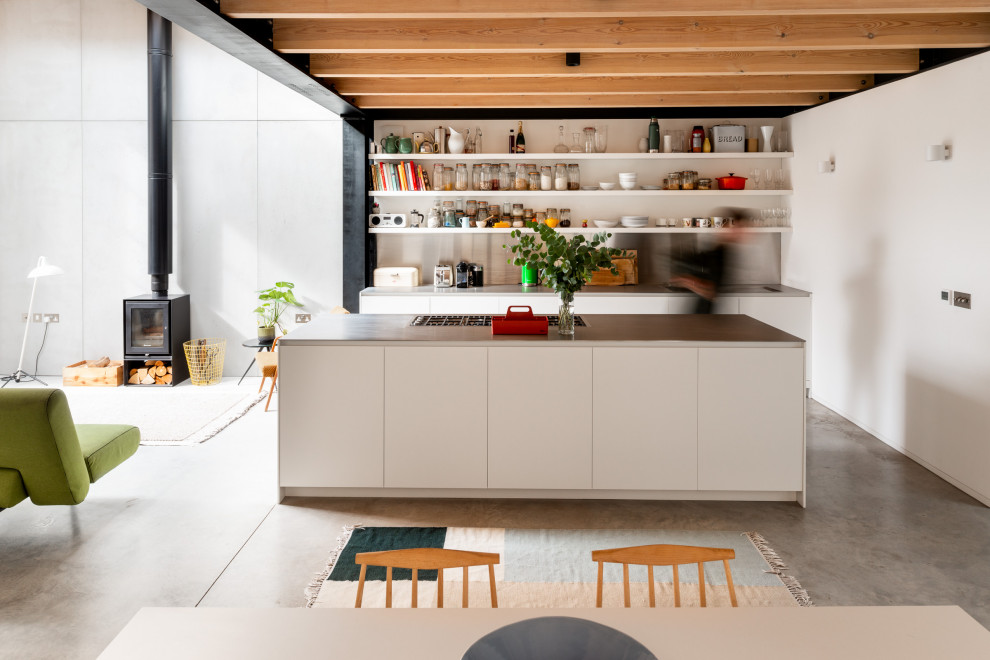 This is an example of an urban kitchen in London.