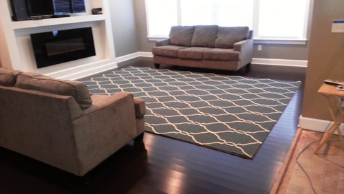 Need Help Positioning Rug With Couches