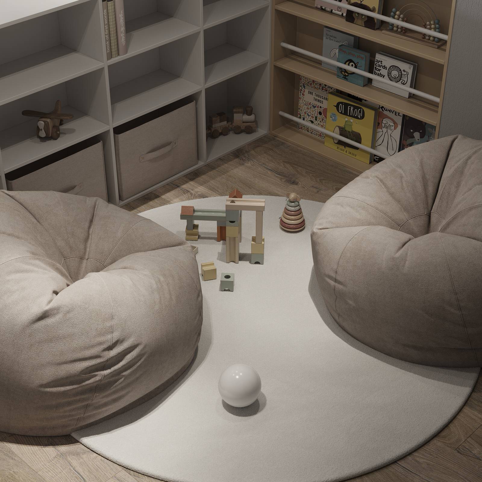 Проект квартиры для молодой семьи в Екатеринбурге.