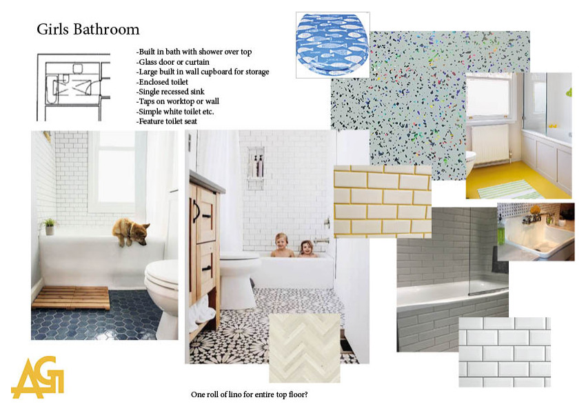 Mood boards for Barn conversion