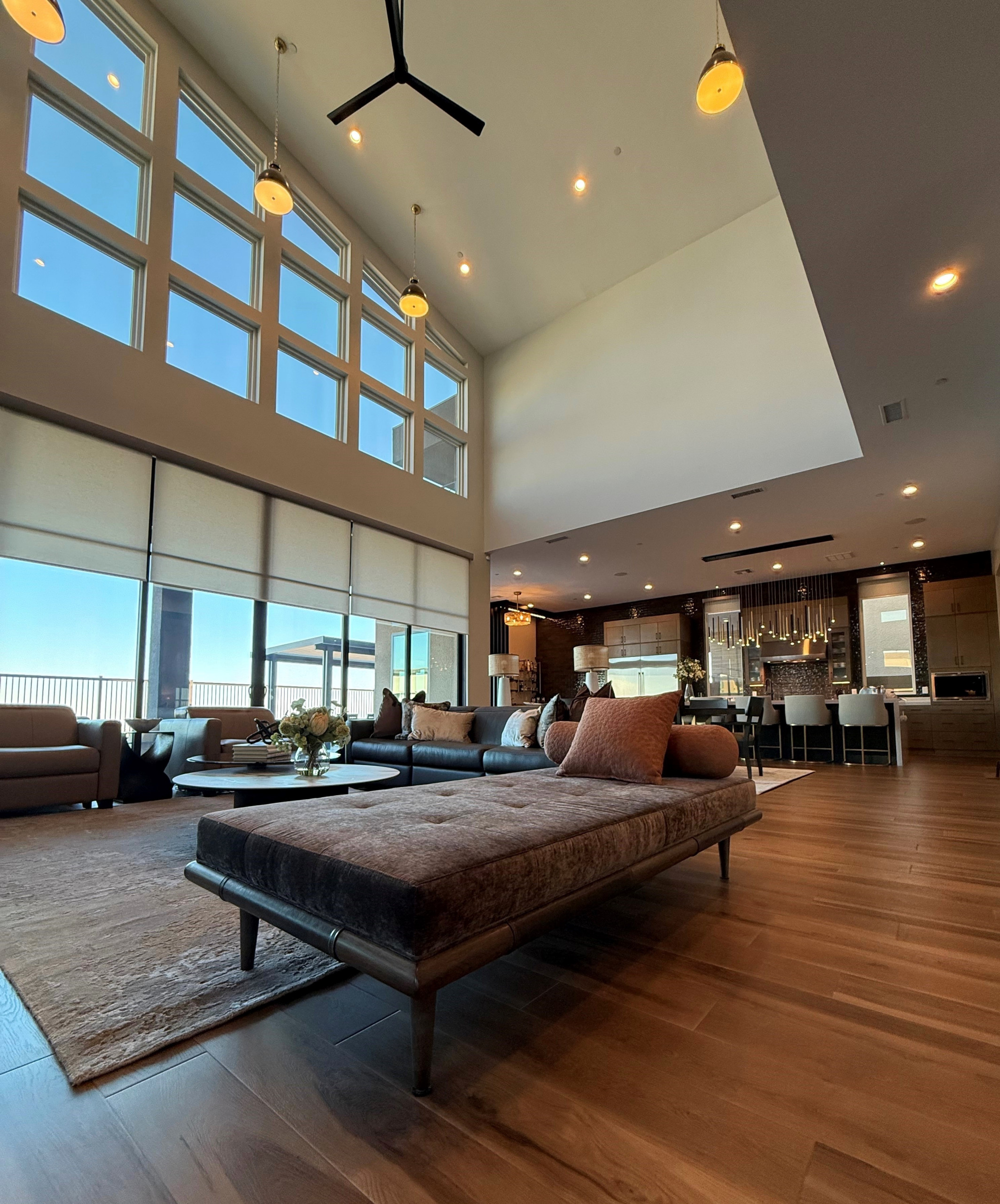 Trendy home design photo in Las Vegas