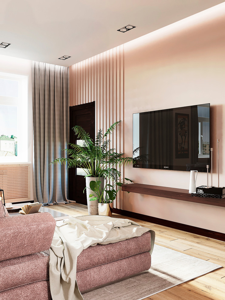 современный дизайн с эко элементам