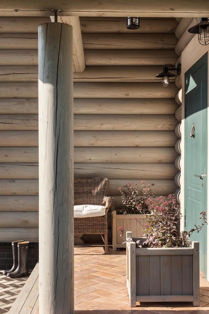 Summer house. Moscow 2013 landhausstil-eingang