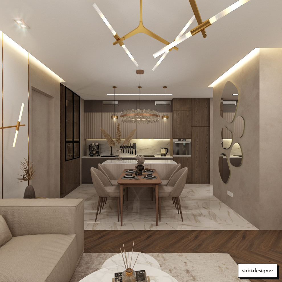 НЕОКЛАССИЧЕСКАЯ КВАРТИРА ЖК ТРИКОЛОР 110 М КВ