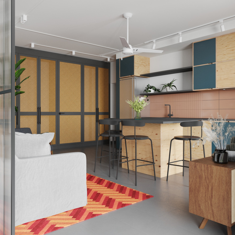 Дизайн-проект квартиры в ЖК Липинка, 52 кв.м