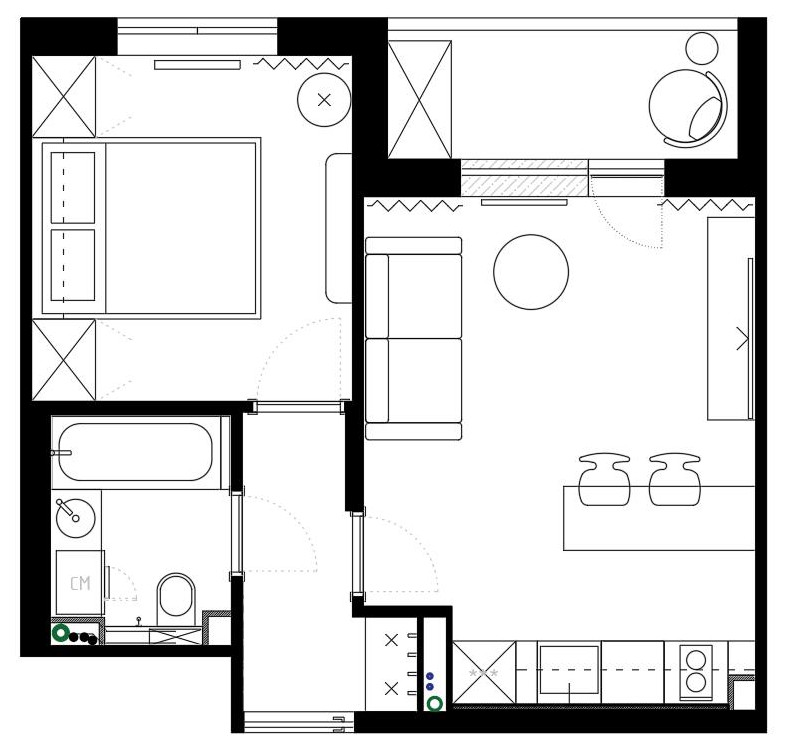 Квартира для девушки