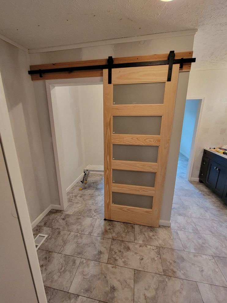 Barn Door Master Bath Remodel