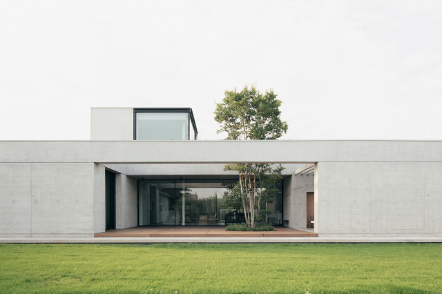 house NF modern-fasad