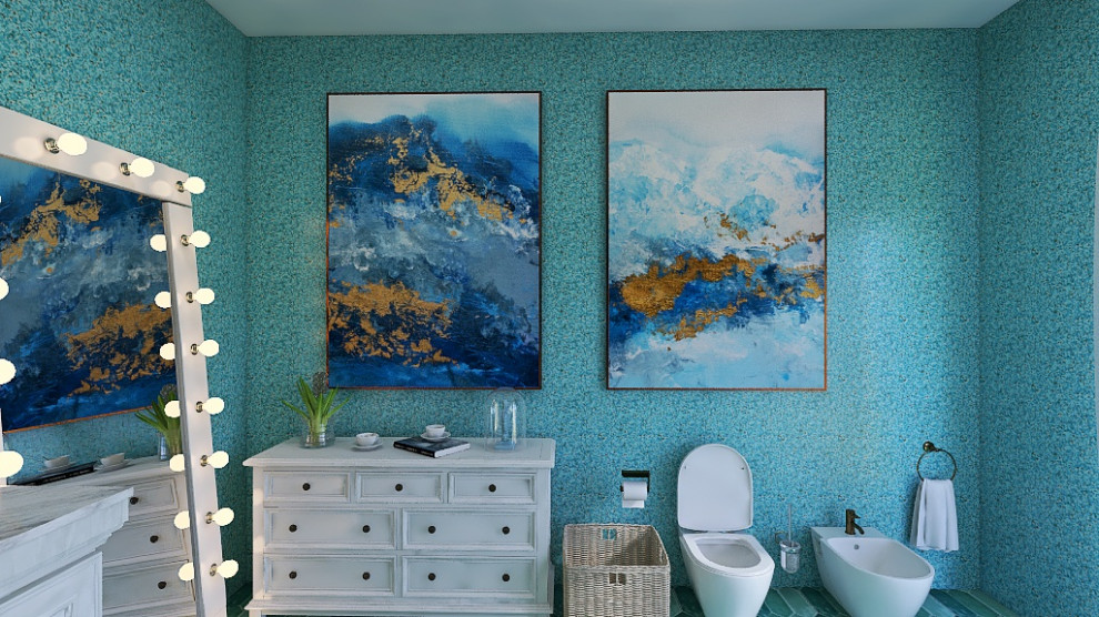 Двух этажный дом