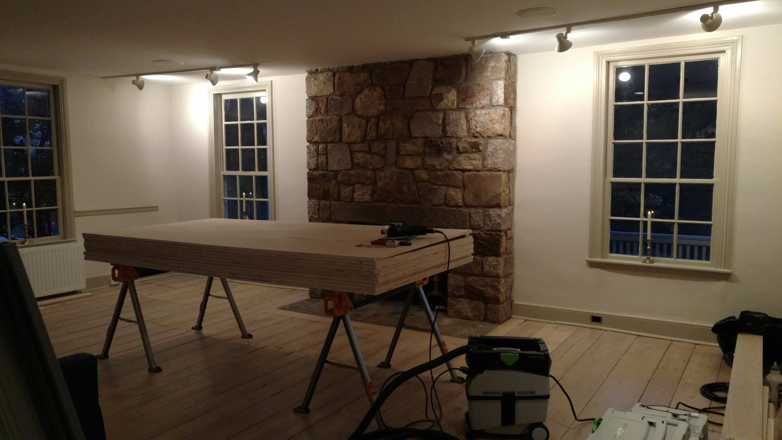 Custom built-in  cabinetry/shelving