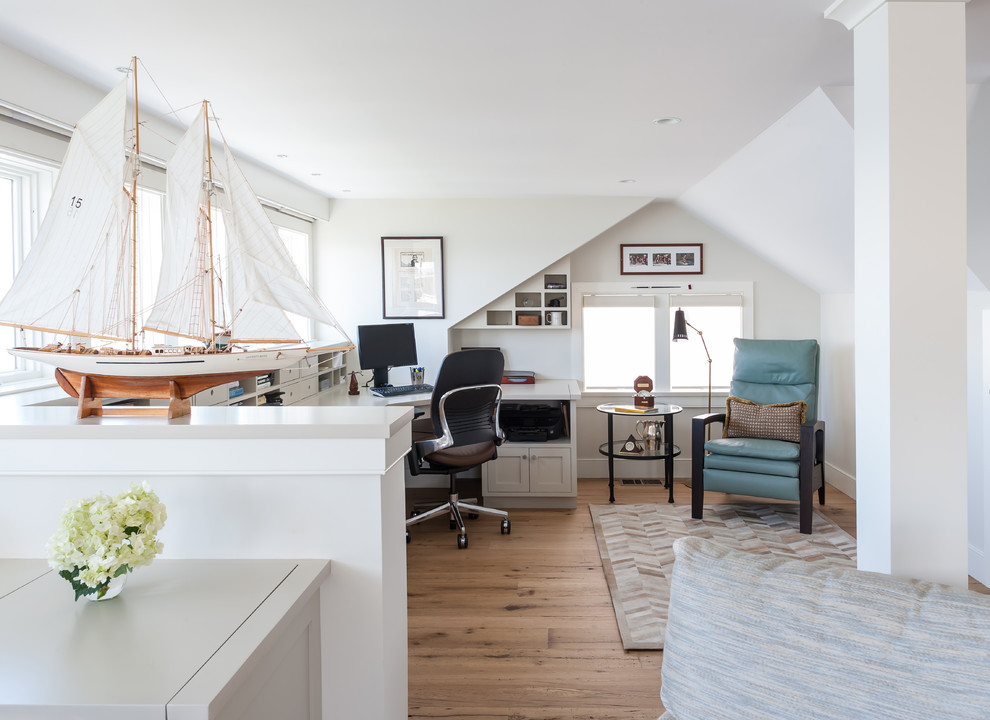Fairfield Beach House - Beach Style - Home Office - Bridgeport - by ...
