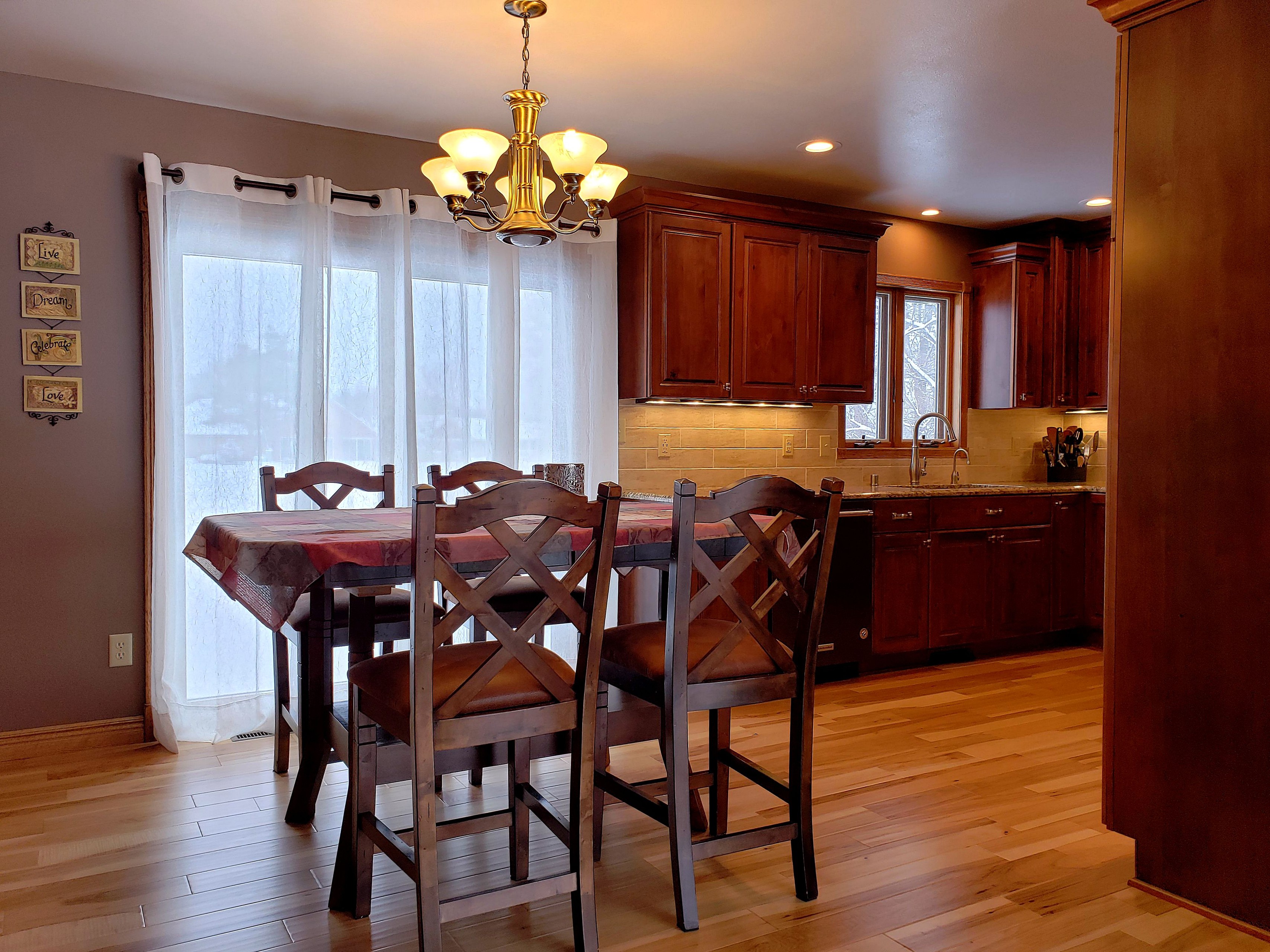 Kitchen remodel in Slinger, WI.