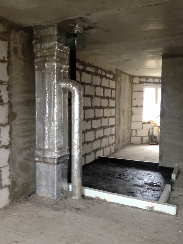 Квартира до начала ремонта