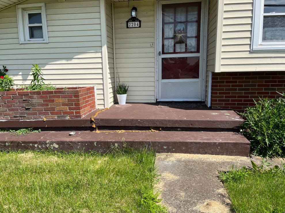 Porch leaking into basement