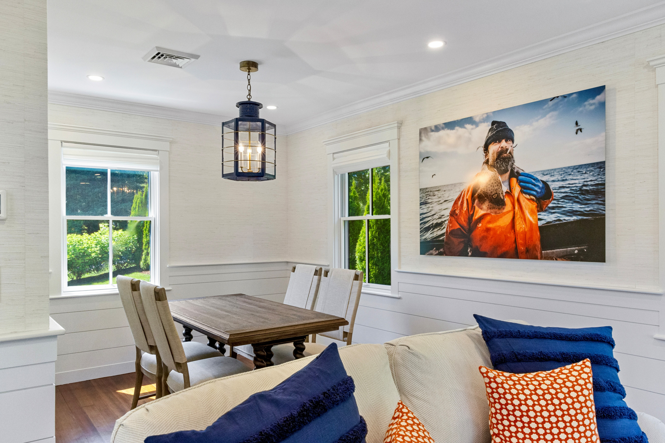 Inspiration for a dining room remodel in Boston
