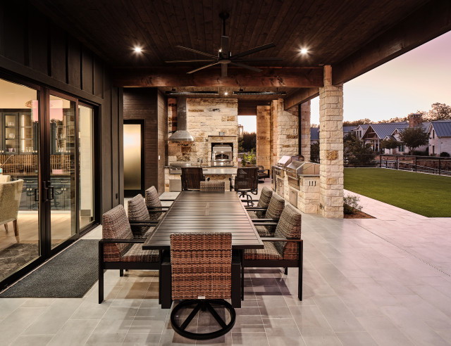 Legends III transitional-patio