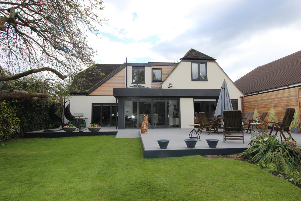 Camberley , Surrey, remodel rear elevation