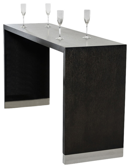 bathroom height vanities Furniture Vig Wenge Silas Bar Table Inc. Modrest Wood