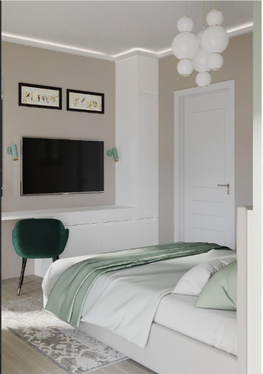 ЖК "Черное море" Спальня